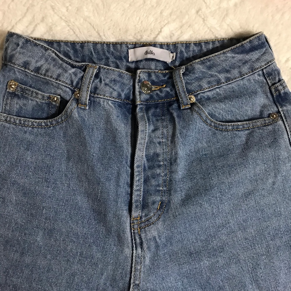 High Rise Denim Adika Mom Jeans